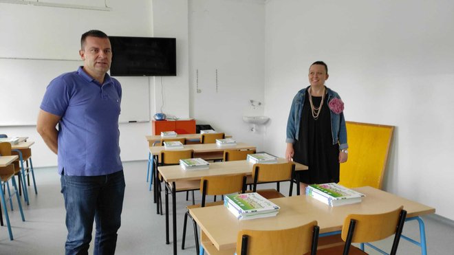 U Ždralovima u područnoj školi obnovljene su dvije nove učionice/Foto: Martina Čapo
