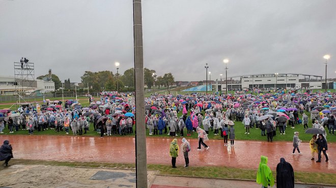 Oko 7000 mladih na susretu u Bjelovaru/ Foto: Deni Marčinković
