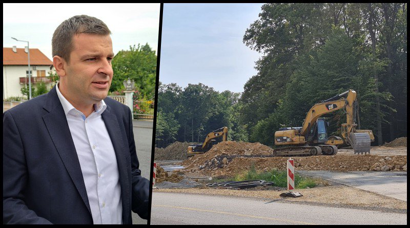 Fotografija: Napokon kreće izgradnja zadnjih 12 kilometara brze ceste do Bjelovara/Foto: Deni Marčinković, Facebook
