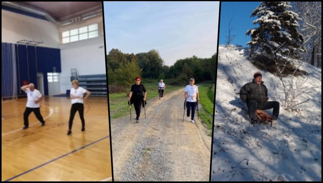 Učili su karate, nordijsko hodanje te se zabavljali na snijegu/Foto: Općina Končanica
