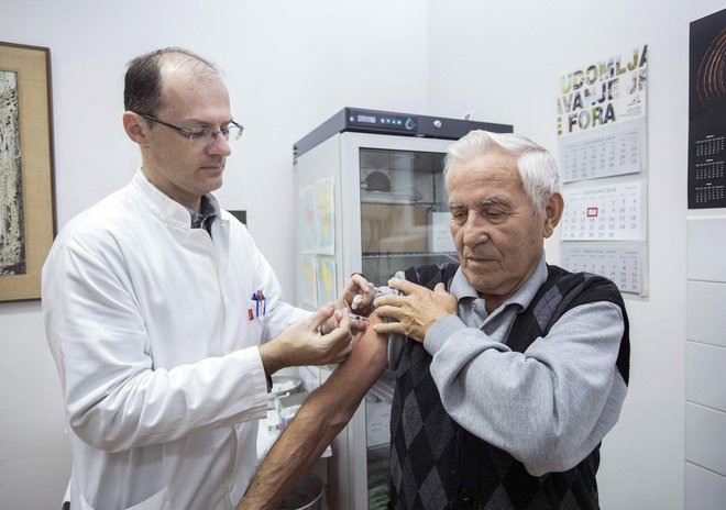 Cijepljenje protiv gripe/ Foto: Biljana Blivajs/CROPIX (Ilustracija)
