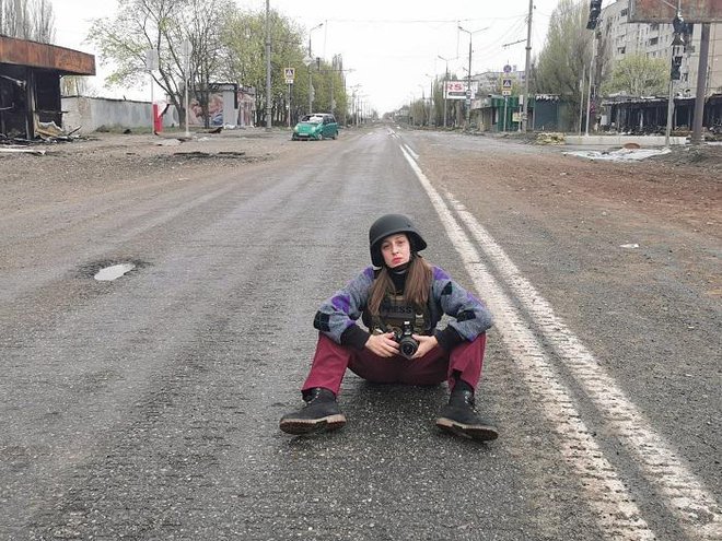 Bojana Guberac u Ukrajini je provela dva tjedna izvještavajući riječju i slikom za portal Lupiga i Jutarnji list/Foto: Fra Ma Fu
