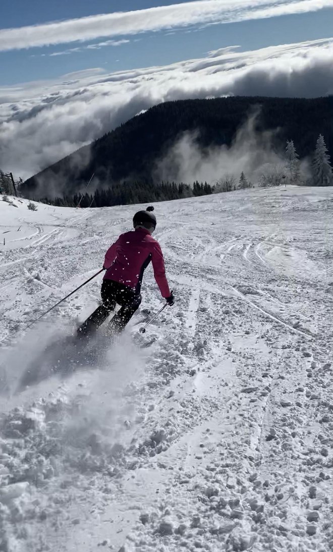 Od svoje 14. godine, Brana je išla sama na skijanje/Foto: Privatni album
