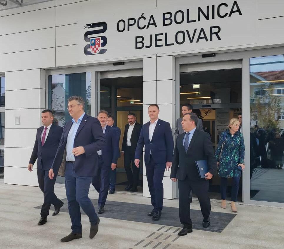 Fotografija: Predsjednici Vlade i Sabora prošli vikend obišli su bolnicu/ Foto: Martina Čapo
