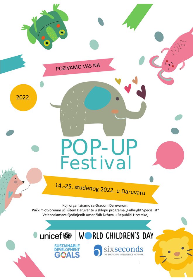 Plakat festivala/ Foto: POP-UP
