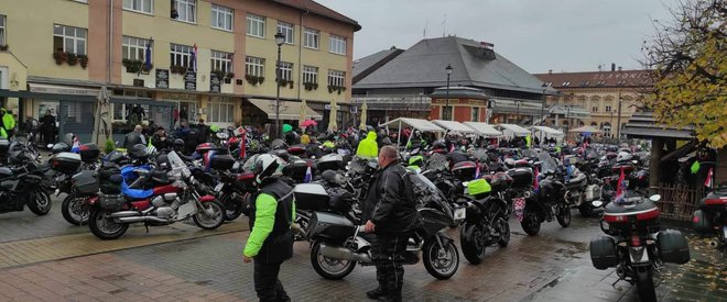 Nakon odmora motociklisti su nastavili put za Vukovar/Foto: Moto klub Daruvar
