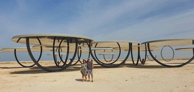 Vlatka i njezin suprug Igor već deset dana uživaju u Dohi/Foto: Privatni album
