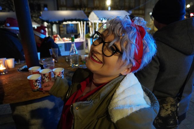 Kristina Dalponte uživala je u Božićnom sajmu/Foto: MojPortal.hr
