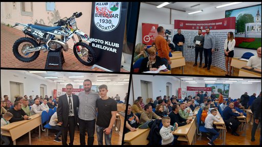 Najbolji motociklisti Hrvatske dobili nagrade: &quot;Čast nam je što je Bjelovar bio domaćin&quot;