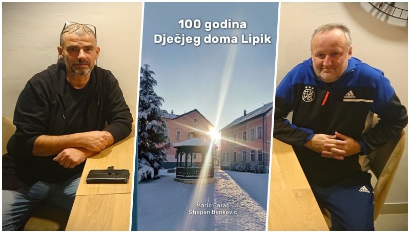 Fotografija: Autori knjige "100 godina Dječjeg doma Lipik" Mario Barać i Stjepan Benković/Foto: MojPortal.hr
