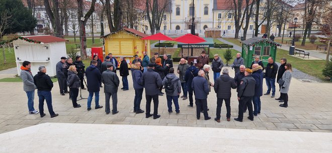Okupljanje u središnjem gradskom parku/ Foto: Grad Bjelovar
