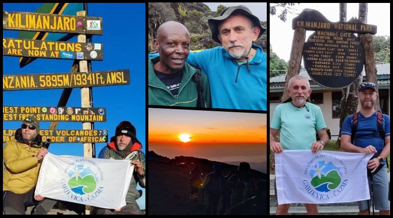 Fotografija: Uspio je! Ivica Pešut iz Samarice u Moslavini ispenjao je najviši vrh Kilimandžara. S navršenih 70 godina/Foto: Ivica Pešut