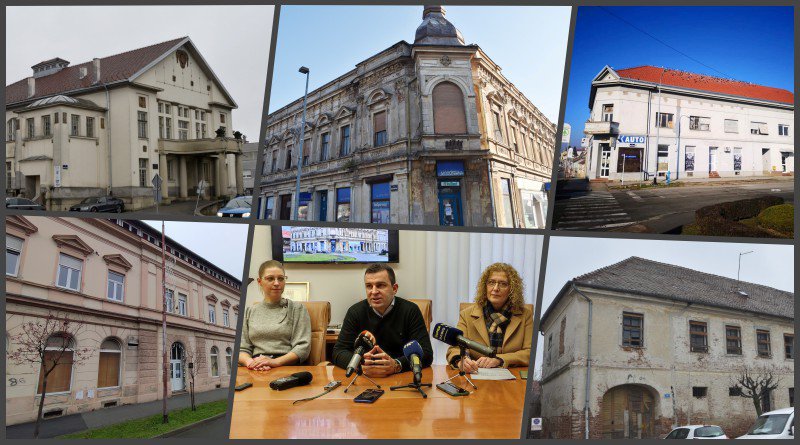 Fotografija: Kreće obnova starih zgrada u centru Bjelovara/ Foto: Deni Marčinković/Grad Bjelovar
