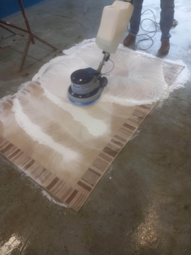 Pranje tepiha također je u ponudi/ Foto: Privatni album