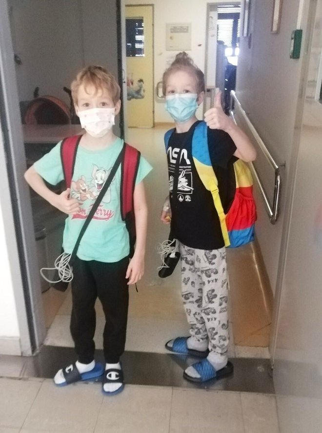 Mateo i Ivano su mjesece proveli u bolnici u zagrebu/Foto: Privatni album