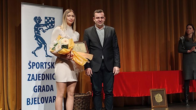 Ela Jelić, najbolja sportašica Bjelovara/ Foto: Deni Marčinković