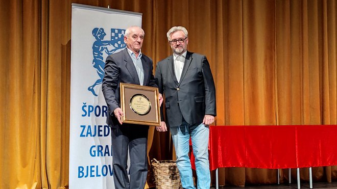 Željko Belaj dobitnik brončane Plakete/ Foto: Deni Marčinković