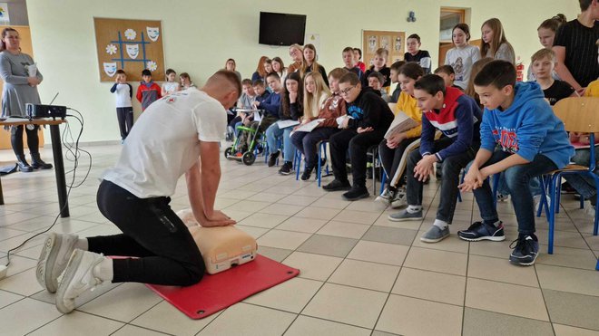 Edukacija u Kapeli/Foto: Crveni križ Bjelovar