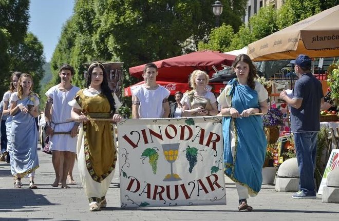 Vrhunski rimski nalaz, mali stakleni diatretum na kraju postaje obični vinski pehar i zaštitni znak za gastronomsko-turističku manifestaciju Vinodar/Foto: Turistička zajednica