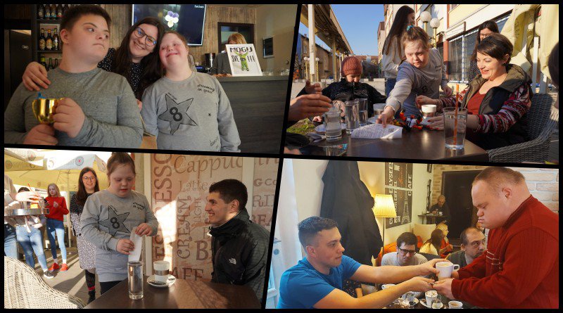 Fotografija: Dođite sutra u vremenu od 11 - 13 h i od 16 - 18 h u daruvarski City Caffe i uživajte u kavi s kromosomom viška/Foto: MojPortal, Udruga Korak dalje