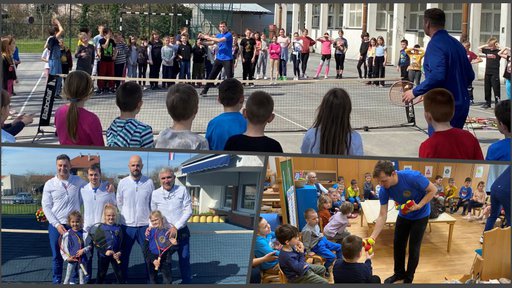 TK Feniks Daruvar iduća tri vikenda organizira besplatnu školu tenisa za djecu od 4 do 12 godina