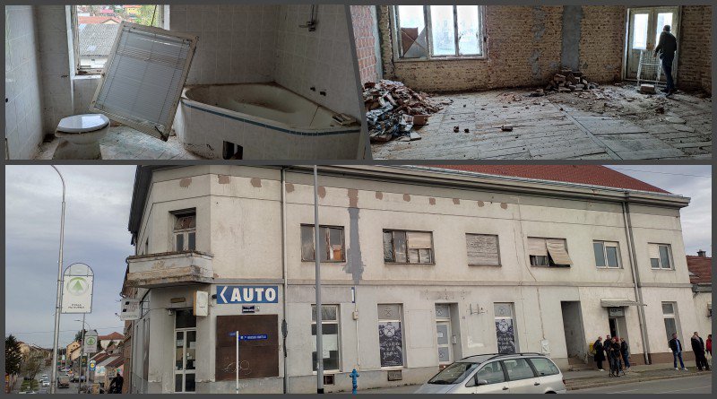 Fotografija: Kreće obnova još jedne zgrade u središtu Bjelovara/ Foto: Deni Marčinković