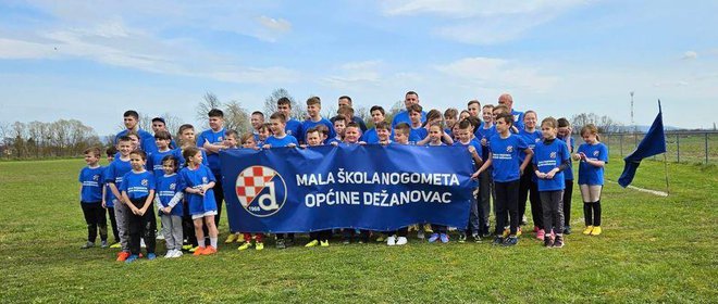 Ukupno je upisano 58 mališana/Foto: NK Dinamo Dežanovac