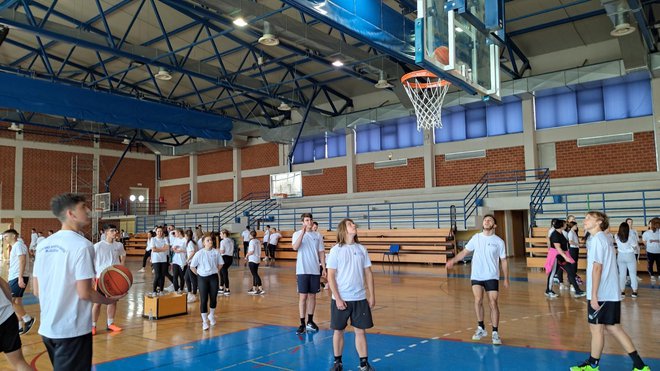 Veliki interes maturanti su iskazali za košarku/ Foto: Deni Marčinković