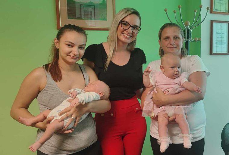 Fotografija: U prvih pola godine rodilo se sedmero djece/Foto: Općina Dežanovac