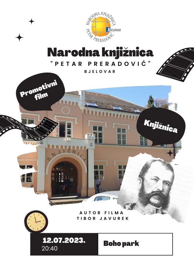 Promotivni plakat/Foto: Narodna knjižnica Petar Preradović Bjelovar