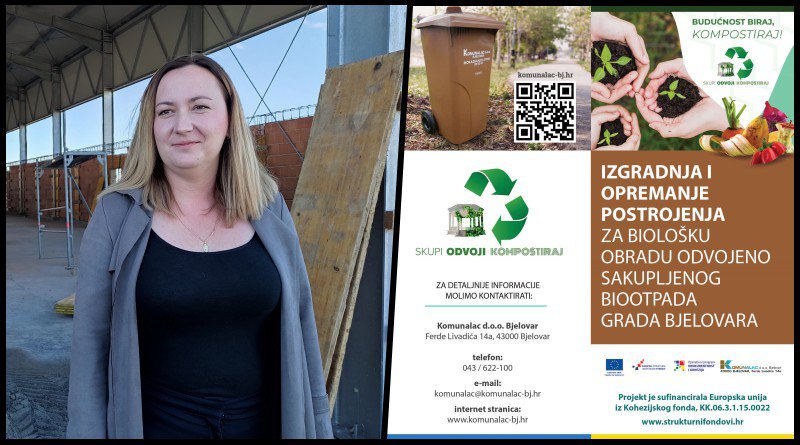 Fotografija: Evo svih detalja oko korištenja smeđeg spremnika za biootpad/Foto: Komunalac Bjelovar, MojPortal