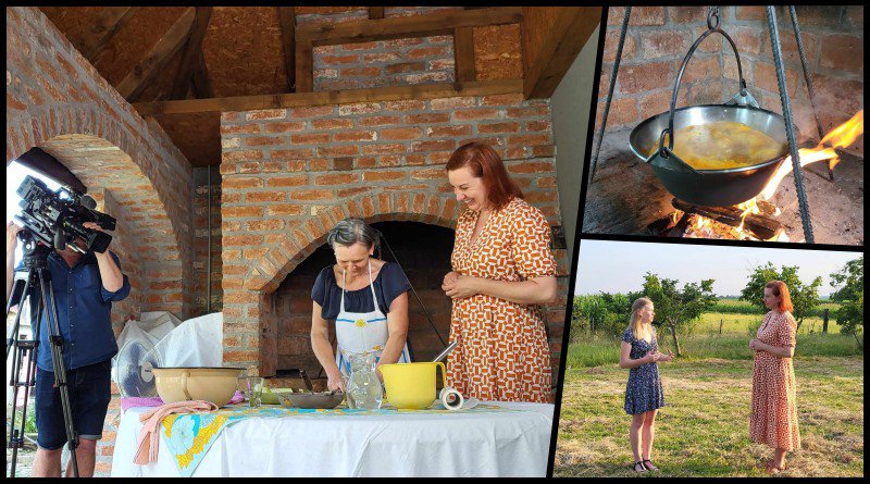 Fotografija: Za kulinarsku emisiju kuhala je članica ČB Ruženka Husaková, inače kuharica u končaničkom dječjem vrtiću/Foto: Marie Štěpánová