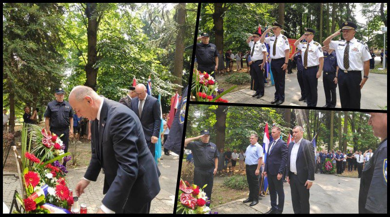 Fotografija: Današnji se dan također obilježava kao dan kada su prvi dragovoljci pristupili pričuvnom sastavu Policijske postaje Daruvar/Foto: PU bjelovarsko-bilogorska