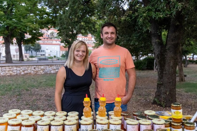 OPG Krivačić predstavili su se proizvodima od meda/Foto: Franko Bačić, za Turističku zajednicu Općine Blato