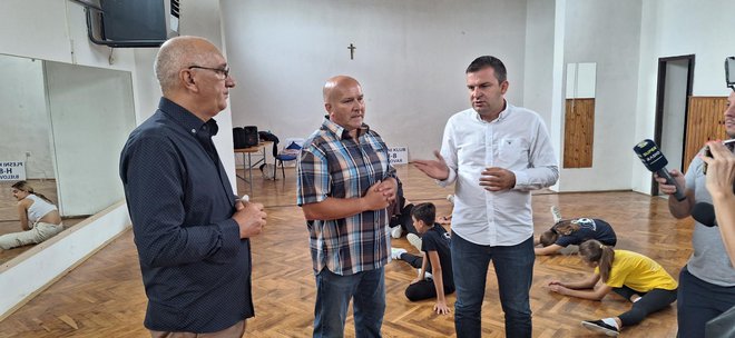 Dragutin Hubak, Darko Došen i Dario Hrebak/ Foto: Deni Marčinković