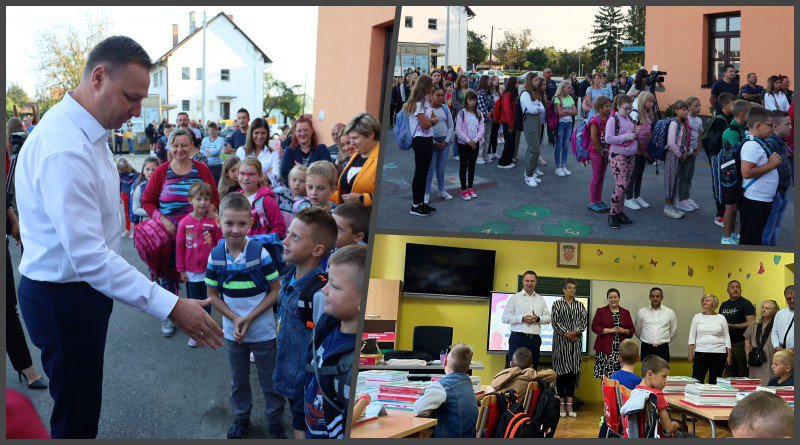 Fotografija: Župan Marušić posjetio je jedinu školu u BBŽ koja sudjeluje u programu cjelodnevne nastave/ Foto: BBŽ