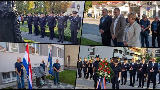 Bjelovarski i daruvarski policajci obilježili svoj dan: "Bilo je dostojanstveno i edukativno"