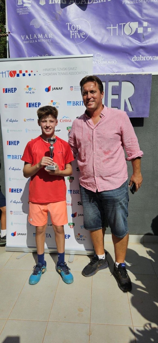 Jakov Ogrizek treći je tenisač Hrvatske u svojoj kategoriji/ Foto: TK Feniks Daruvar