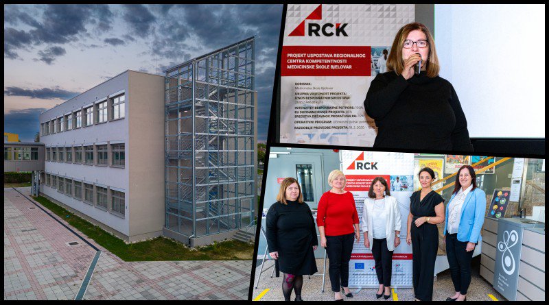 Fotografija: U Bjelovaru je održana međukonferencija projekta Uspostave regionalnog centra kompetentnosti/Foto: Medicinska škola Bjelovar