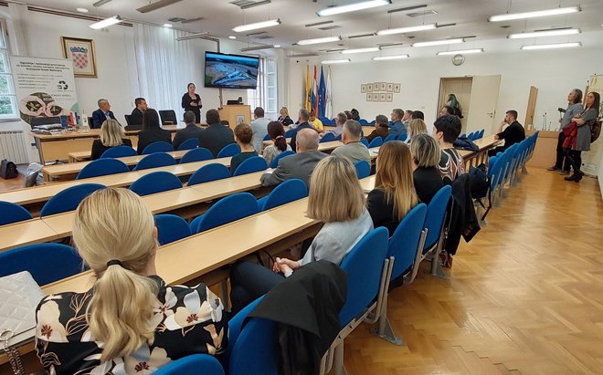 Završna konferencija održana je u velikoj gradskoj vijećnici/ Foto: Grad Bjelovar