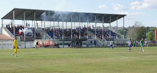 Nogometna atmosfera u Pakracu/Foto: Pakrački list