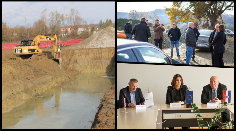 Fotografija: Počela nadogradnja uređaja za pročišćavanje otpadnih voda u Dobrovcu/ Foto: Grad Pakrac/Pakrački list