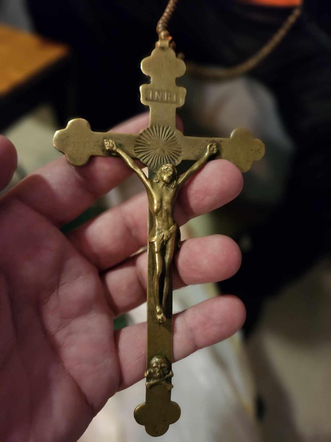 Templarski križ s lubanjom na dnu/ Foto: Nikica Puhalo/MojPortal.hr