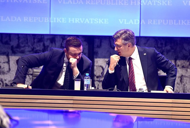 Ministar Marko Primorac i premijer Andrej Plenković/
Foto: Ronald Gorsic/CROPIX