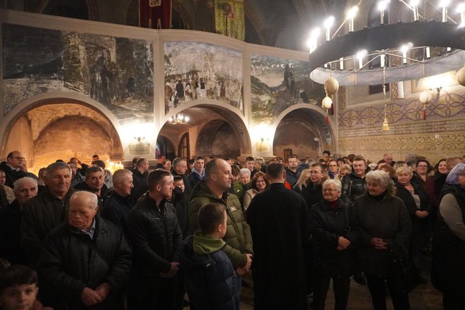 Crkva je na Badnju večer bila prepuna vjernika/ Tomislav Kukec/MojPortal