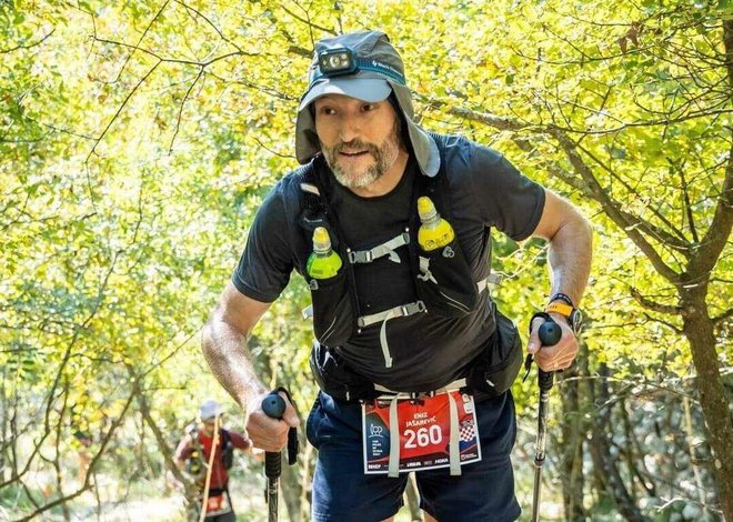 Eniz Jašarević darvarski je ultramaratonac kojemu je potrebna naša pomoć/ Foto: Marko Kadija/100 milja Istre