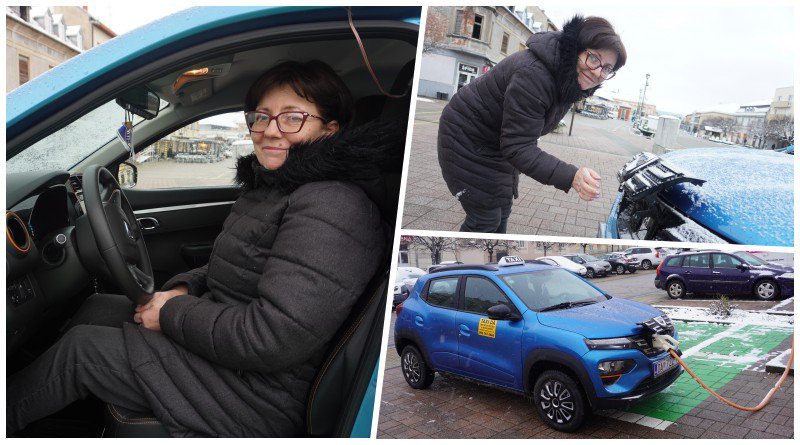 Fotografija: Daruvar je dobio prvu ženu za upravljačem taksija, Svjetlanu Djedović/ Foto: Tomislav Kukec/MojPortal