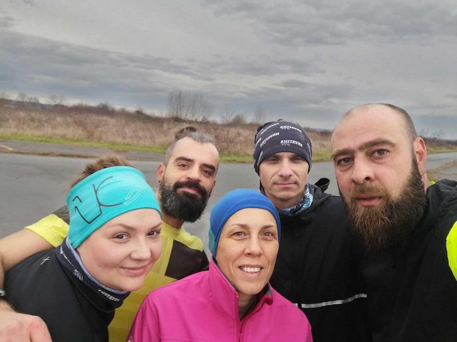 Lareta i ekipa iz Slatine na zadnji su dan Sportsko srce za Eniza - Virtualna humanitarna utrka - 5km otrčali 5km!/Foto: Trči sa srcem