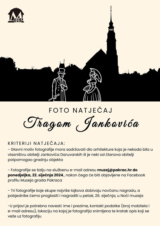 Fotonatječaj Tragom Jankovića/Foto: Muzej Grada Pakraca