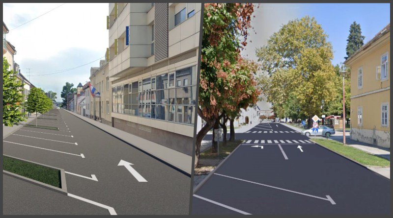 Fotografija: Dvije ulice u središtu grada postale bi jednosmjerne/ Foto: Facebook Igor Brajdić
